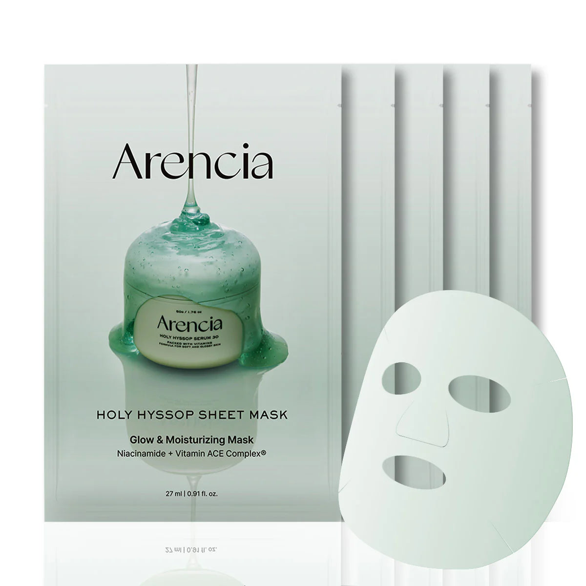 ARENCIA Holy Hyssop Sheet Mask 1pc