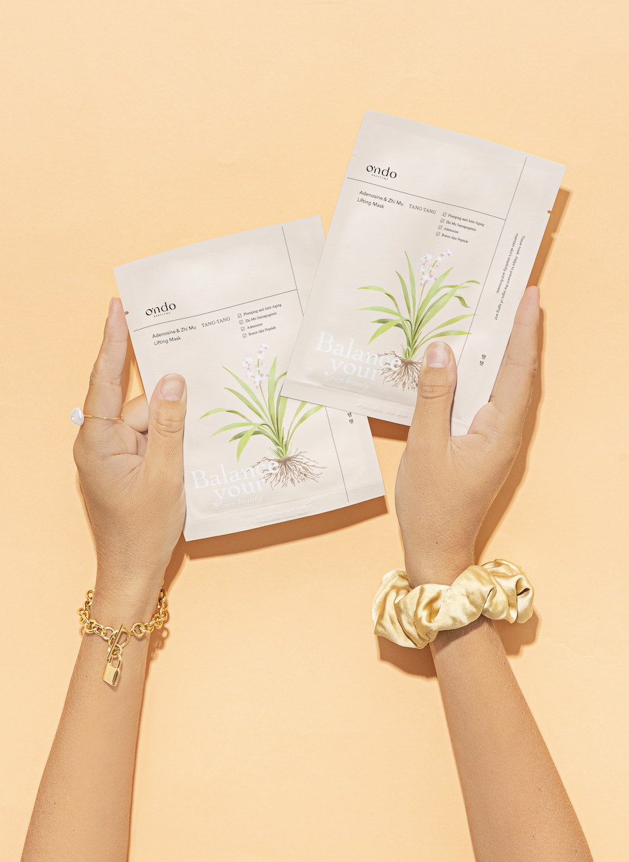 Ondo Beauty 36.5 Adenosine & ZHI MU Lifting Mask TANG-TANG 1kpl