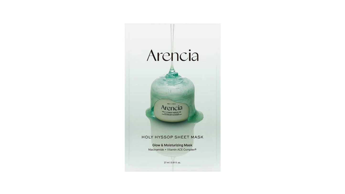 ARENCIA Holy Hyssop Sheet Mask 1pc