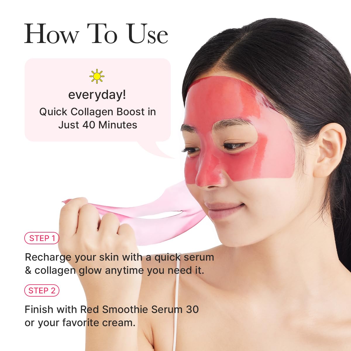 Arencia - Red Collagen Jello Mask 1pc