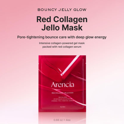 Arencia - Red Collagen Jello Mask 1pc