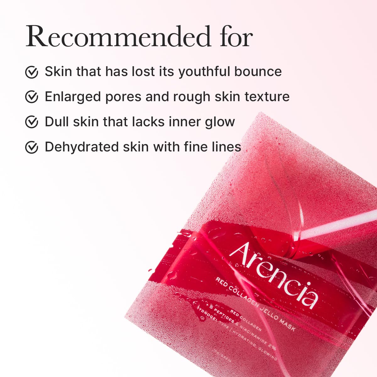 Arencia - Red Collagen Jello Mask 1pc