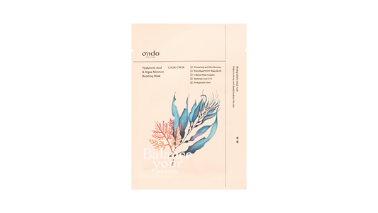 Ondo Beauty 36.5 Hyaluronic Acid & Algae Moisture Boosting Mask CHOK-CHOK 1pc